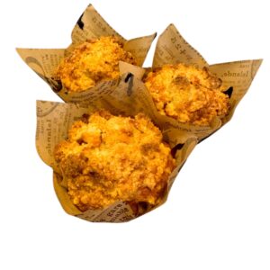 Apple crumble muffins    (6 st)