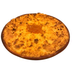 Abrikoos room-kruimelvlaai - 12 personen