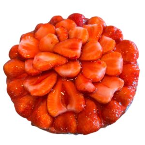 Aardbeienvlaai – 12 personen
