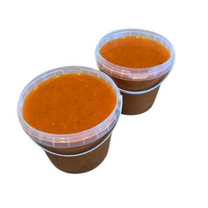 - Tomaat-paprikasoep 1 Ltr.